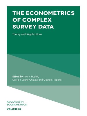 cover image of Advances in Econometrics, Volume 39